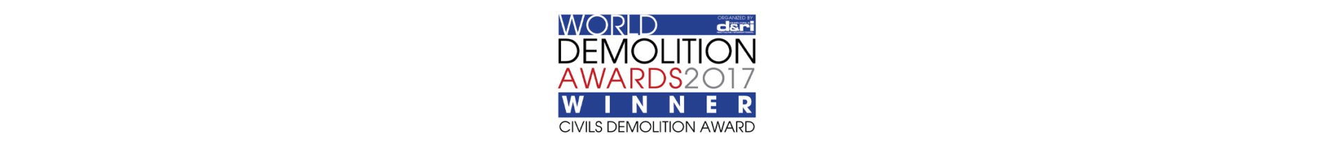 Demolition Awards 2017 winner logo - Civils Demolition Award